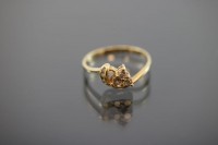 Brillant-Ring, 750 Gelbgold 2,02