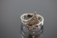 Diamant-Ring, 585 Wei?gold 4,1