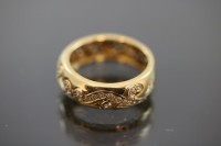 Zirkon-Ring, 750 Gold 6,4