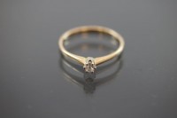 Diamant-Ring, 585 1,37