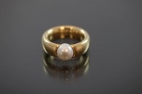 Perlen-Ring, 750 Gold 17