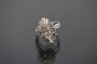Diamant-Ring, 750 Wei?gold 6,3