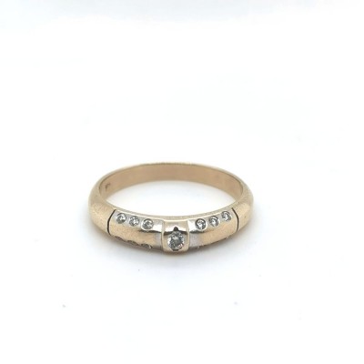 Brillant-Ring, 585 GG 4,6